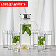 Luminarc 乐美雅 透明玻璃杯套装 1.8L高鹏硅水壶+220mL直升杯6只