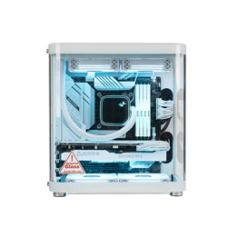 NINGMEI 宁美 13代i7高端水冷游戏电脑主机i7 13700F RTX4070