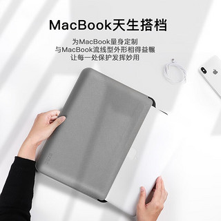 BZBC适用华为matebook14电脑包X proD16英寸轻薄笔记本内胆包15.6 15.6/16英寸商务灰