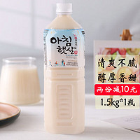 熊津韩国进口糙米米汁甜米露玄米饮料糙米汁 1.5kg*1大瓶