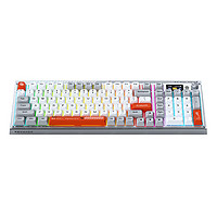 nubia 努比亚 红魔电竞 三模机械键盘 98键 TTC烈焰雪轴 银翼版