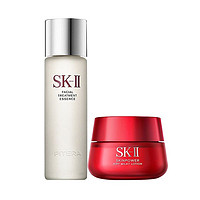 SK-II 护肤套装 护肤精华露（神仙水）230ml+大红瓶面霜50g