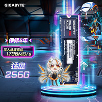 GIGABYTE 技嘉 猛盘325E  NVMe协议 M.2 固态硬盘 256GB