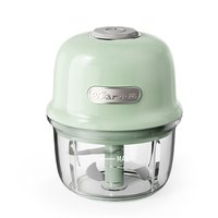 小熊蒜泥神器电动捣蒜器小型家用无线绞肉蒜蓉辣椒搅碎料理辅食机