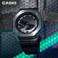 PLUS会员：CASIO 卡西欧 G-SHOCK 石英电子腕表 GM-2100-1A