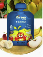 Rivsea 禾泱泱 宝宝辅食蔬果泥5袋