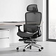 HBADA 黑白调 23号20点：黑白调 E206全网布人体工学椅电脑椅 高配版-4D扶手+脚托