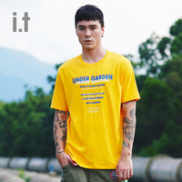 it UNDERGARDEN男装短袖T恤夏季休闲潮流宽松字母印花1191XAC