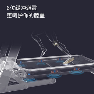 SHUA 舒华 e6跑步机家庭用高端智能健身房爬坡器材折叠走步机 SH-T3900-H2