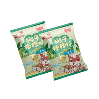 天明 椰子棒棒糖伴手礼零食棒棒糖休闲零食68g/袋