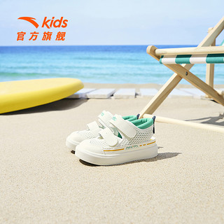 ANTA 安踏 儿童鞋宝宝凉鞋2023夏季新款男童沙滩鞋网面透气休闲鞋幼童鞋