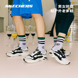 SKECHERS 斯凯奇 华夫熊2023夏季女鞋时尚潮流熊猫鞋简约百搭休闲鞋