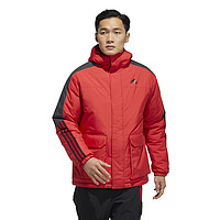 CNY X-BU  男士舒适保暖休闲运动棉服外套  男式棉衣 XL 红色