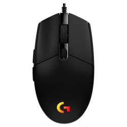 logitech 罗技 G102 二代 有线鼠标 8000DPI RGB 黑色