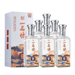 泸州老窖 一品坊酒味之尊优级浓香型优质白酒52度500ml*6