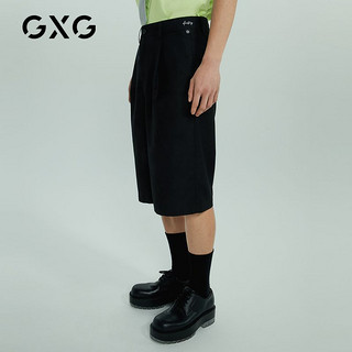 GXG 男装夏季新品社畜系列简约休闲青年短裤男运动裤