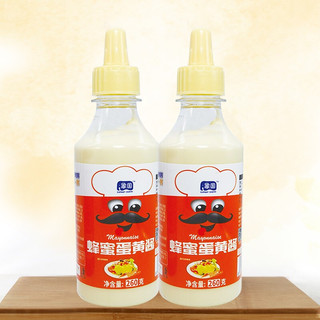 象国蛋黄酱汉堡酱披萨酱面包酱儿童甜饼酱手抓饼象国蜂蜜蛋黄 椴树蜂蜜酱280g