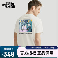 北面 男子运动T恤 N3N白色/888R