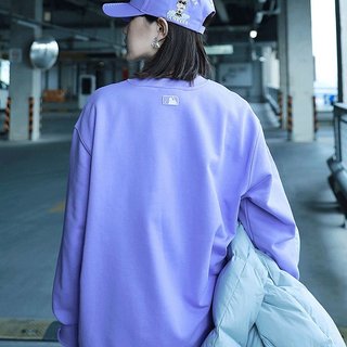 韩国直邮MLB卫衣男女情侣cash cow牛年生肖印花圆领套头31MTC1111