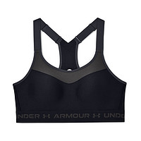 UNDER ARMOUR 安德玛 Crossback 女子运动内衣-高强度 1355109-001 黑色 32C