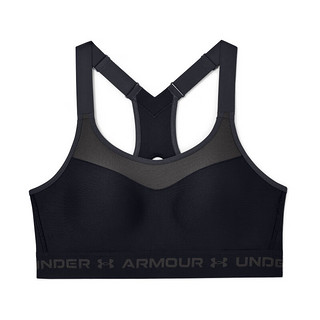 UNDER ARMOUR 安德玛 Crossback 女子运动内衣-高强度 1355109-001 黑色 34C