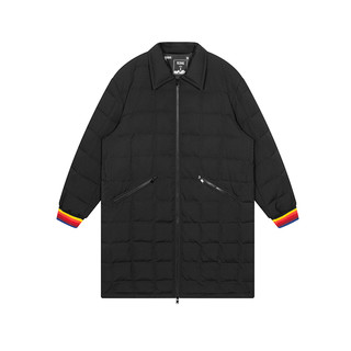 GXG冬季热销潮流时尚长款连帽休闲百搭羽绒服 艺术联名款 170/M