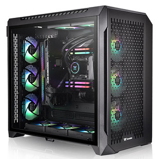 Thermaltake 曜越 Tt（Thermaltake）CTE C750 Air 白（高效能集聚散热/支持420水冷/支持EATX/标配3风扇）