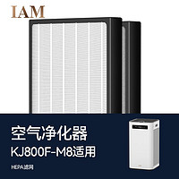 IAM 空气净化器HEPA滤网IHP800FX-M8 适配机型KJ800F-M8