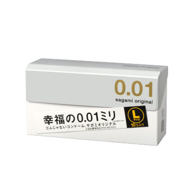 相模原创 001安全套 10只 大号L码 阔口60mm
