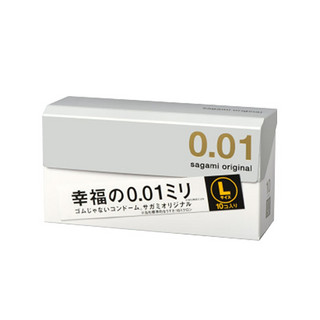 相模原创 001安全套 10只 大号L码 阔口60mm