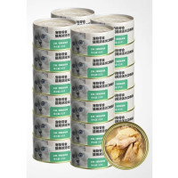 会员专享：YANXUAN 网易严选 猫用浓汤大口肉罐头 鸡肉+三文鱼 85g*24罐