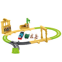 THOMAS & FRIENDS 托马斯电动小火车轨道大师猴子王国探险套装FXX65 儿童玩具送礼物