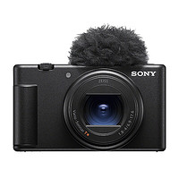 PLUS会员：SONY 索尼 ZV-1 II（ZV-1M2） 1英寸Vlog数码相机（6.9-17.6mm/F1.8-4）