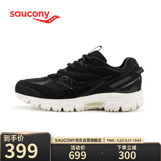 saucony 索康尼 Cohesion Classic 2K 中性休闲运动鞋 S79016-5 黑色/白色 36