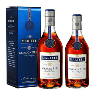 MARTELL 马爹利 宝树行 马爹利蓝带350ml+马爹利蓝带500ml 干邑白兰地