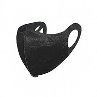 JMIAN 界面医疗 4件装界面3d立体一次性口罩10片新款时尚版黑色夏季薄款透气舒适时尚10只/袋