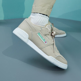 Reebok 锐步 官方2023春季男女WORKOUT PLUS VINTAGE复古板鞋FZ6026 43 FZ6026