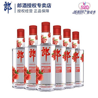 LANGJIU 郎酒 顺品郎红顺 浓酱兼香型白酒 45度280ml*6瓶 整箱装 （非原箱）