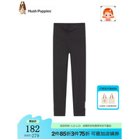 暇步士(Hush Puppies)童装儿童春装裤子女童2023年春季新款女大童简约纯色时尚打底裤 钻石黑 160cm(偏大半码)