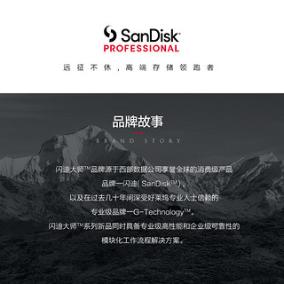 SanDisk professional 闪迪大师 USB兼容Type-C高性能CFexpress高速读卡器PRO-READER CFexpress读卡器