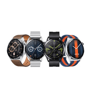 华为（HUAWEI）WATCH GT3 华为手表 运动智能手表 两周长续航/蓝牙通话/血氧检测/无线充电 活力款 46mm 黑色