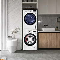 LG 乐金 13+10进口热泵烘干机洗衣机洗烘套装13G4W+10V9A
