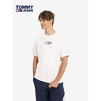 TOMMY HILFIGER 男士地球旗标T恤 DM0DM13396