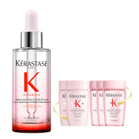KÉRASTASE 卡诗 元气姜精华90ml（赠粉瓶洗发水80ml*3+奶瓶洗发水80ml*2）