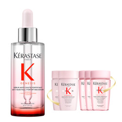 KÉRASTASE 卡诗 元气姜精华90ml（赠粉瓶洗发水80ml*3+奶瓶洗发水80ml*2）