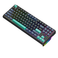 AULA 狼蛛 F87 三模机械键盘 87键 灵动轴V3 RGB