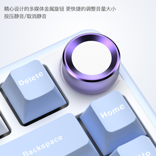 ROYAL KLUDGE R75 81键 2.4G蓝牙 多模无线机械键盘