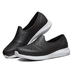 SKECHERS 斯凯奇 SKECHER 斯凯奇 潮流一脚蹬轻便减震洞洞鞋 52528-BLK