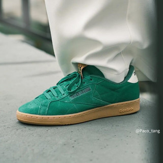 Reebok 锐步 官方23春Club C Grounds复古休闲板鞋GV6954