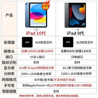 Apple 苹果 iPad 9代 256G 银色